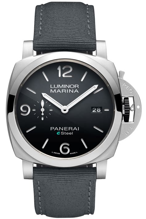 e steel panerai|panerai light marina esteel.